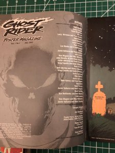 Ghost Rider Poster Magazine (1992)