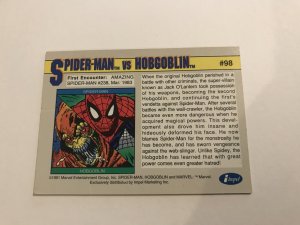 SPIDER-MAN VS. HOBGOBLIN #98 : Marvel Universe 1991 Series 2 card; Impel, NM/M