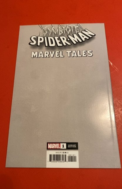 SYMBIOTE SPIDER-MAN MARVEL TALES #1 1:50 LEE VIRGIN VARIANT MARVEL COMICS NM