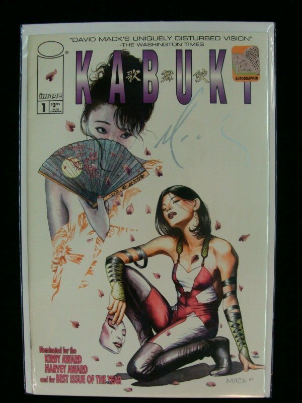 Kabuki #1 Signed by David Mack Image Comics Todd McFarlane