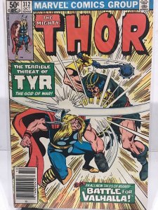 Thor #312 Newsstand Edition (1981)