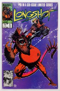 Longshot #5 Direct Edition (1986)