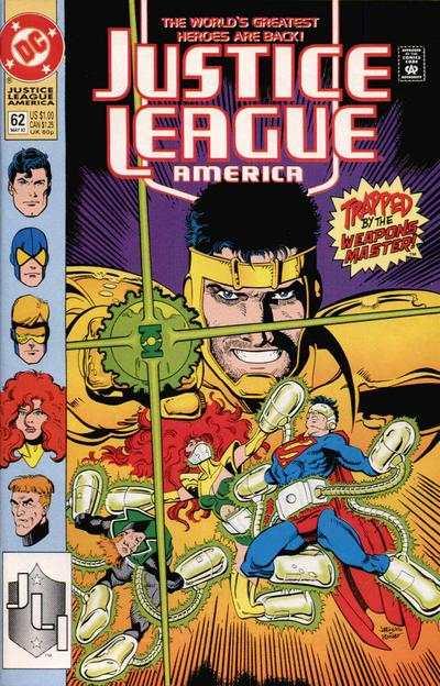 Justice League (1987 series) #62, NM (Stock photo)