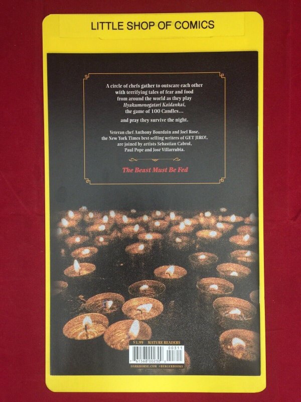 Hungry Ghosts #3 NM Anthony Bourdain Paul Pope Dark Horse 2018