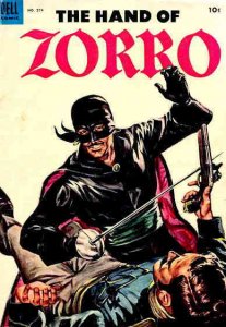 Four Color Comics (2nd Series) #574 GD ; Dell | low grade comic Hand of Zorro