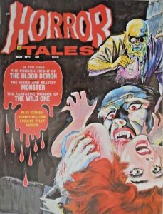 mm Horror Tales (1969) v3 #6vf Glossy Cover. Rare.