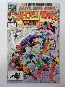 Marvel Super Heroes Secret Wars #3 (1984) VF+ Condition!