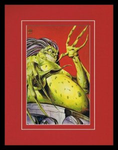Mojo 1993 Framed 11x14 Marvel Masterpieces Poster Display