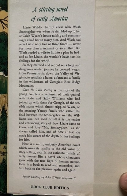 Give us this valley, ham, 1952 Sears reader club