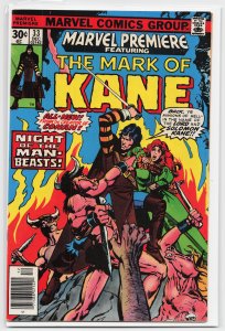 Marvel Premiere #33 (1976) Solomon Kane