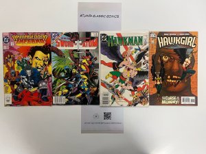 4 DC Comics Hawkgirl # 60 + Hawkman # 11 + Armageddon # 3 + Atom # 4 62 JS30
