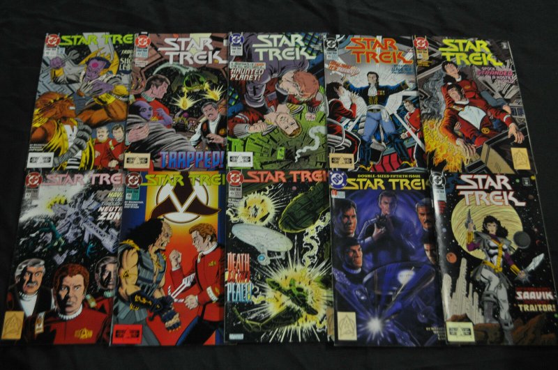 STAR TREK #1-79 (8.0-9.2) COPPER-MODERN LOT 71 ISSUES TOTAL! 