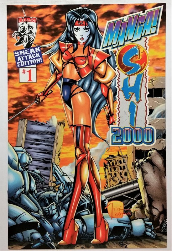 Atomik Angels #4 (Nov 1996 Crusade) NM-