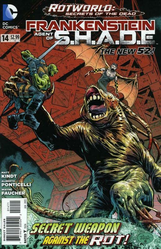 Frankenstein, Agent of S.H.A.D.E. #14 VF/NM; DC | save on shipping - details ins