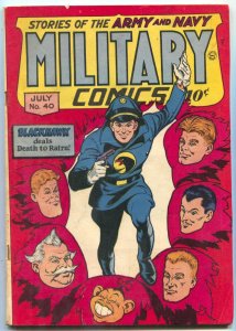Military #40  1945 - Quality  -VG/FN - Comic Book