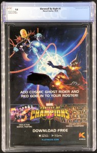 Werewolf By Night #1 (2020) CGC 9.8 1st Jake Gomez