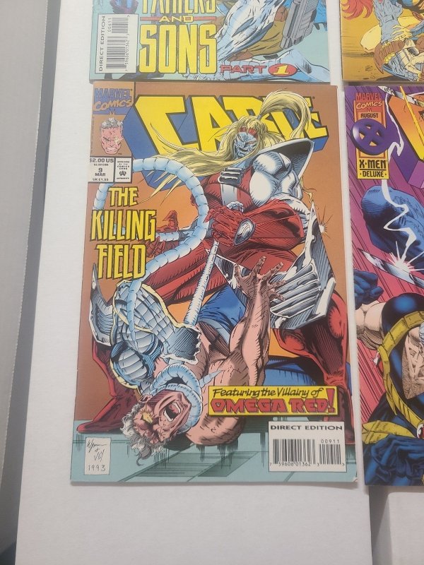 Cable (Vol 1 1993-2002) Comic Book Lot #6 #8 #9 #22 NM