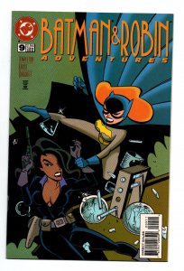 Batman and Robin Adventures #9 - Batgirl vs Talia cover - TAS - 1995 - NM 