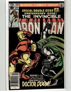 Iron Man #150 Newsstand Edition (1981) Iron Man