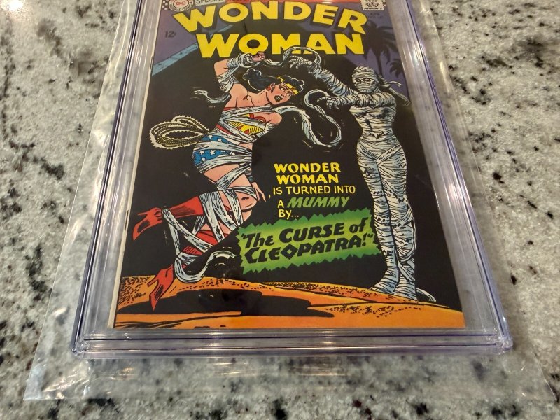 Wonder Woman # 161 CGC Graded 7.0 DC Comic Book 1966 Bondage Cover JH33