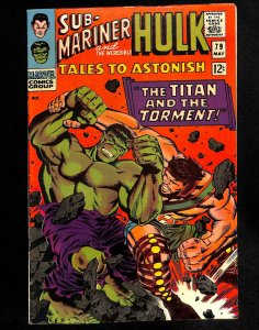 Tales To Astonish #79 Sub-Mariner and the Hulk! Hercules!