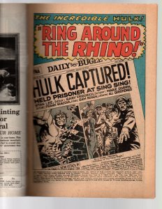 The Incredible Hulk #104 - vs Rhino - 1968 - FN/VF 
