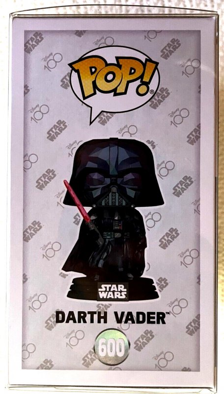 ?~FUNKO~STAR WARS:DARTH VADER (FACET) #600~?~FUNKO EXCLUSIVE w/PROTECTOR~?