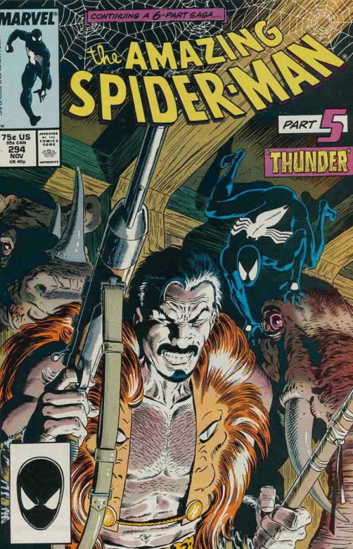 Amazing SPIDER-MAN #294, VF/NM, Mike Zeck, Kraven, 1963 1987, more ASM in store