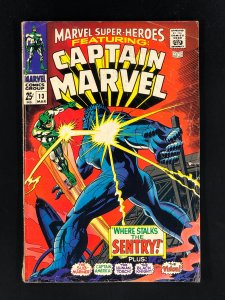 Marvel Super-Heroes #13 (1968) VG- 1st Carol Danvers, 2nd Captain Marvel