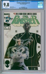 Punisher Limited Series #3 CGC 9.8 Marvel Comics 1986