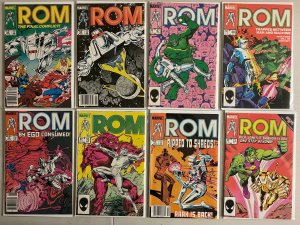 ROM Spaceknight comics run #41-75 last issue + 3 ann 38 diff avg 6.0 (1983-86)