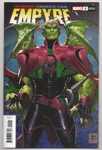 Empyre #1 Tony Daniel Variant | Avengers | Fantastic Four (VF/NM) ITC703