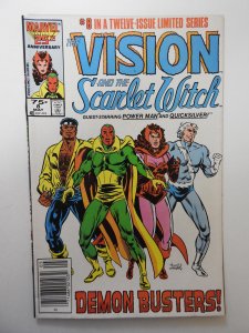 The Vision and the Scarlet Witch #8 (1986) FN/VF Condition!