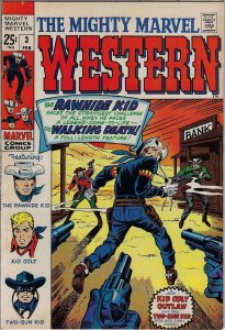 Mighty Marvel Western #3(Marvel 1968)Stan Lee-Jack Kirby-Dick Ayers-VF+ 8.5