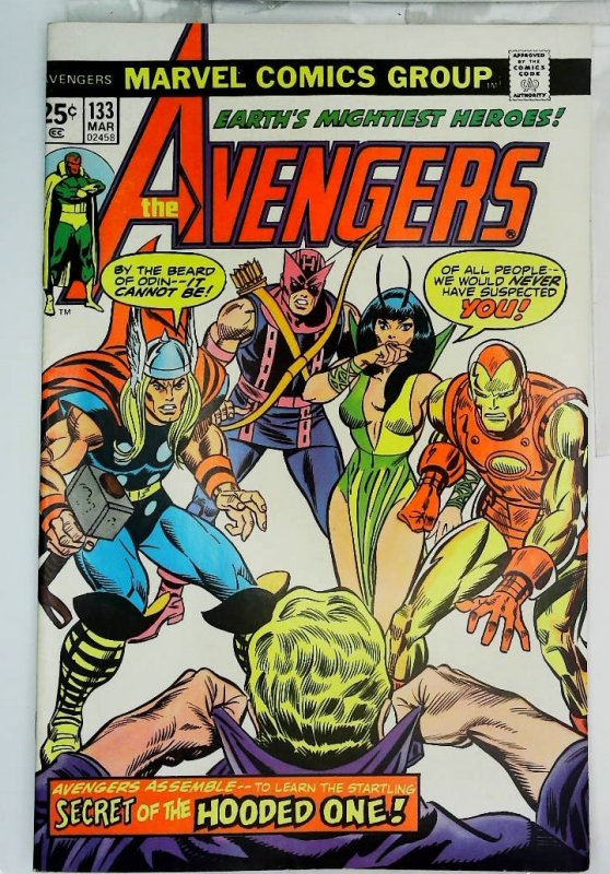 Avengers (1963 series)  #133, VF (Actual scan)