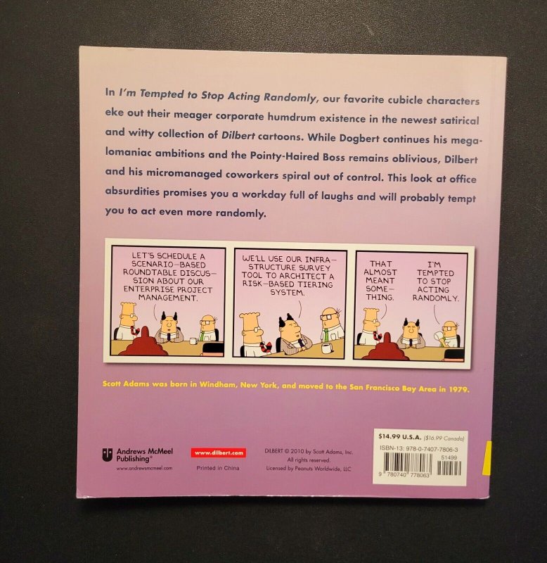 Dilbert #35 (Adams, 2010) I'm Tempted To Stop Acting Randomly Softcover TPB