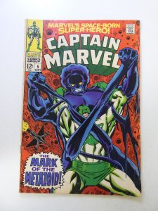 Captain Marvel #5 (1968) VG condition