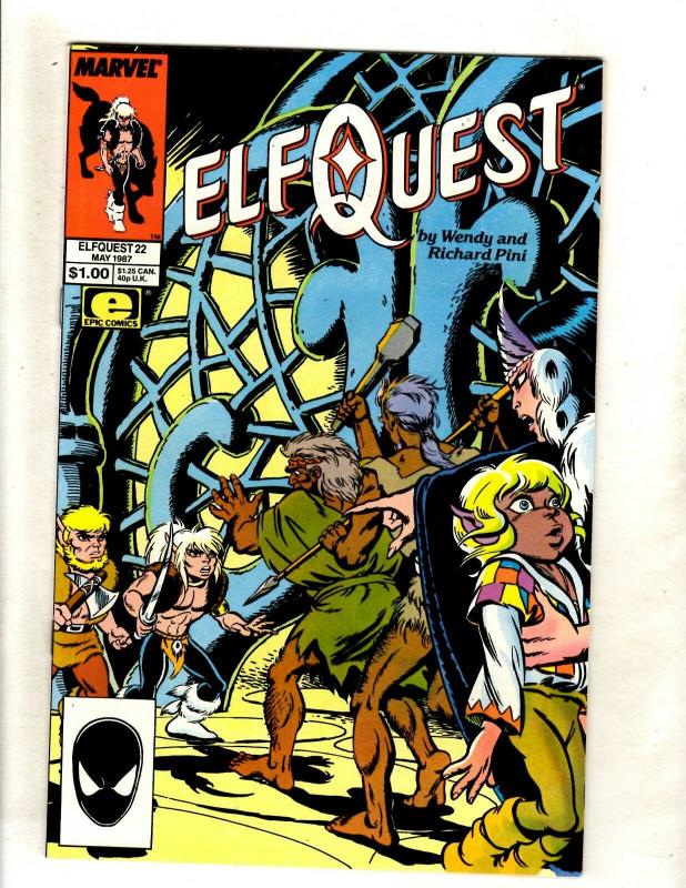 Lot Of 12 Elfquest Marvel Comic Books # 12 13 14 15 16 17 18 19 20 21 22 23 JF14