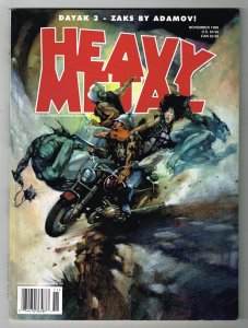 Heavy Metal Magazine  #5 November (1998)   Cover by Zook