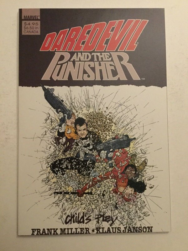 Daredevil And The Punisher Nm Near Mint Prestige Marvel