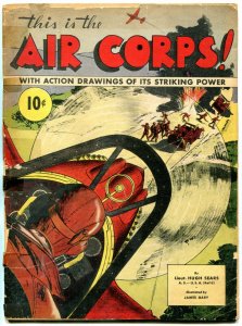 This is the Air Corps 1941- comic book style art- aircraft & military