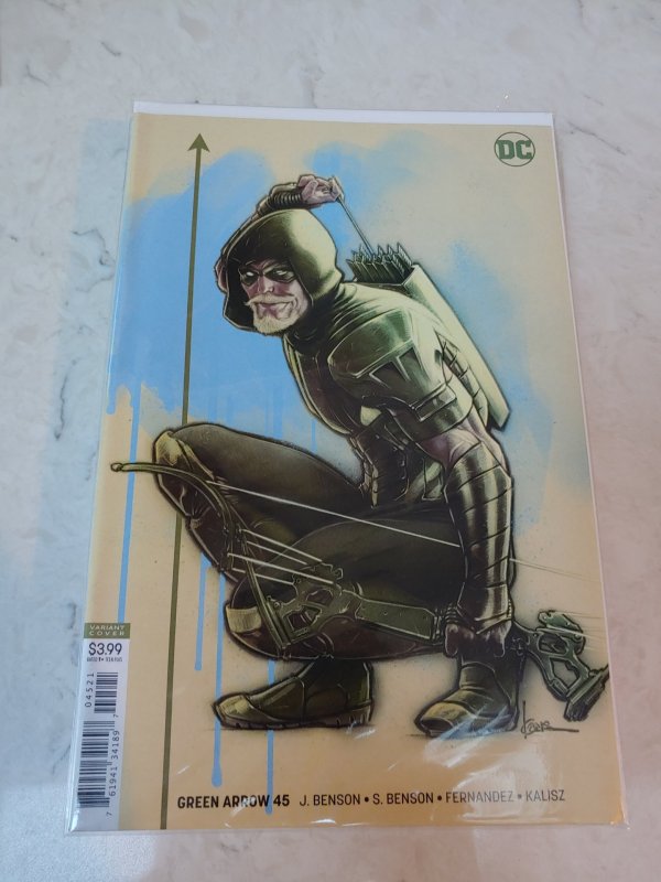 ​GREEN ARROW #45 VIRGIN VARIANT