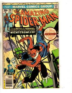 Amazing Spider-Man # 161 FN Marvel Comic Book Green Goblin Vulture Mary J JG9