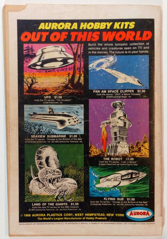 Justice League of America #67 (3.0, 1968)