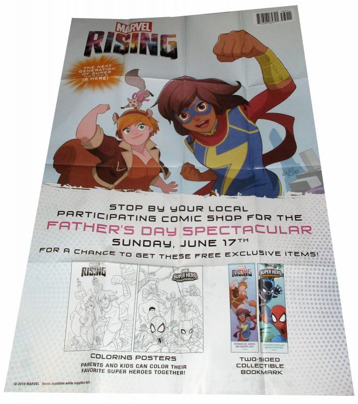 Squirrel Girl Ms Marvel Rising Fathers Day Folded Promo Poster (36 x 24) New!