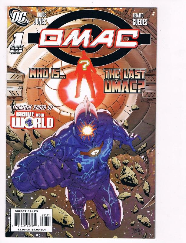 OMAC # 1 DC Comic Books The Last Omac Brave New World Bruce Jones Renato!!!! S50