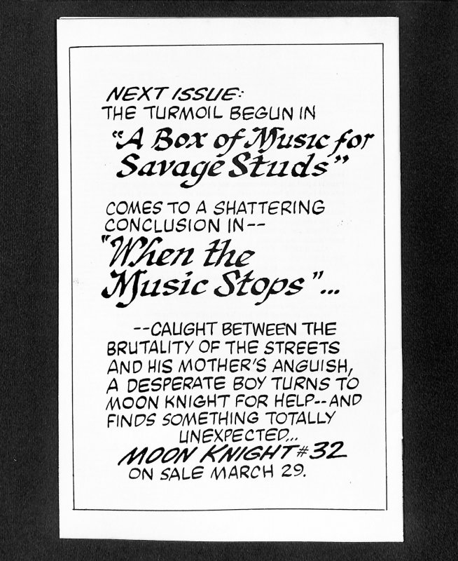 Moon Knight (1980) #31
