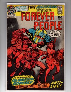 The Forever People #3 (1971) Jack Kirby ~ Bronze Age DC / ID#19