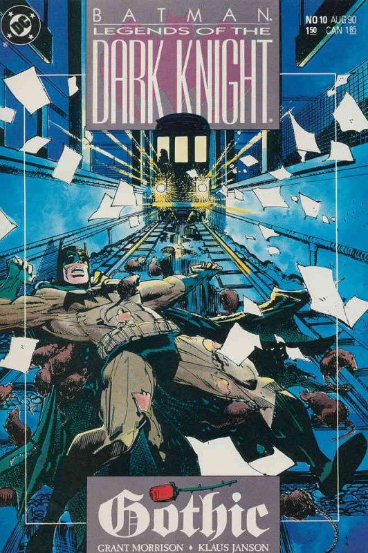 Batman: Legends of the Dark Knight #10 VF ; DC | Grant Morrison Gothic