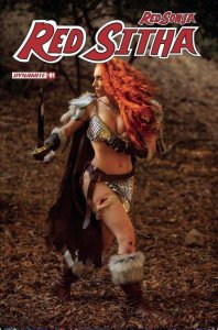 Red Sitha #1E VF/NM ; Dynamite | Red Sonja cosplay photo